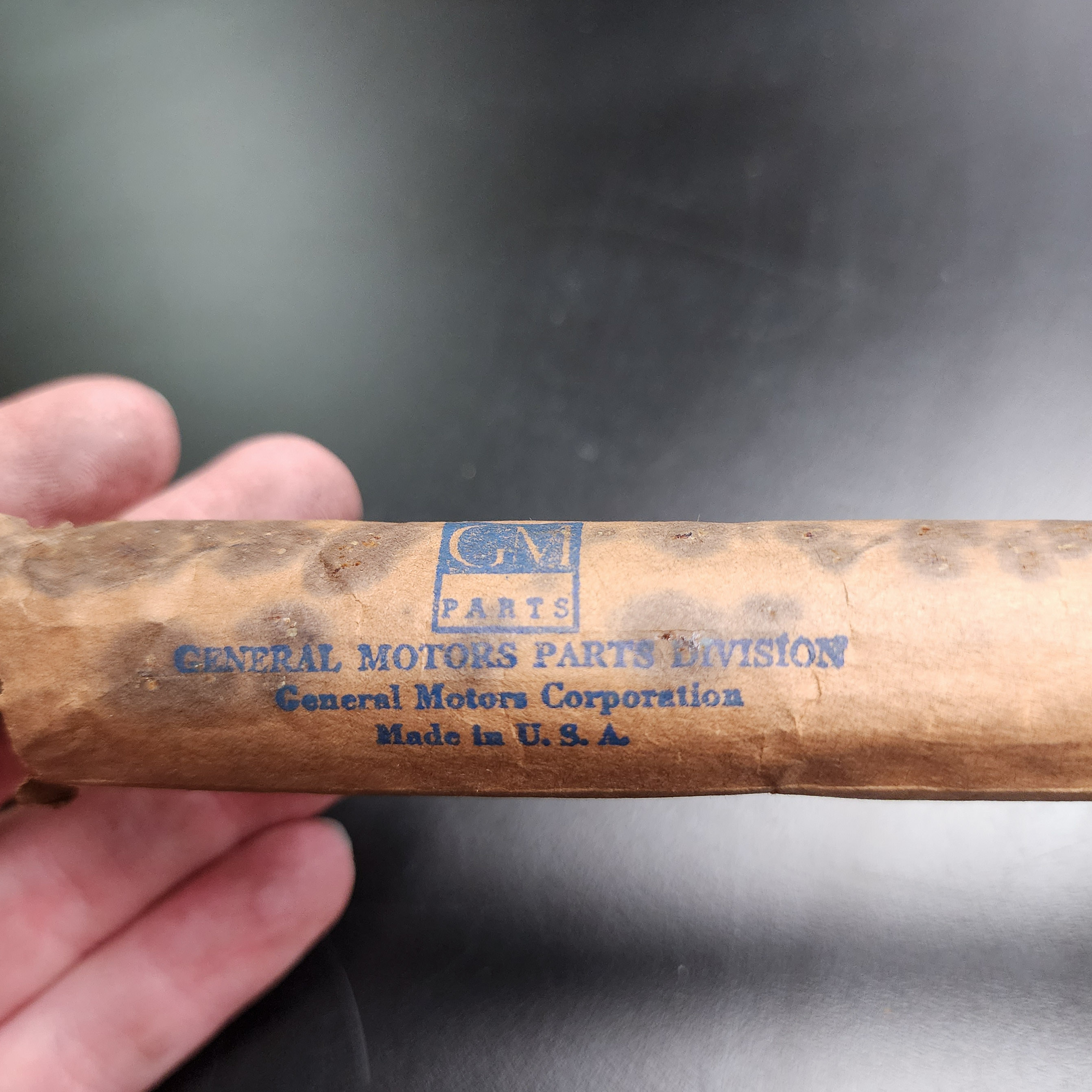 NOS GM CHEVY 609528 Original FABRIC LINED 1/2 X 36 Weatherstrip 1933-1939 - Picture 6 of 6